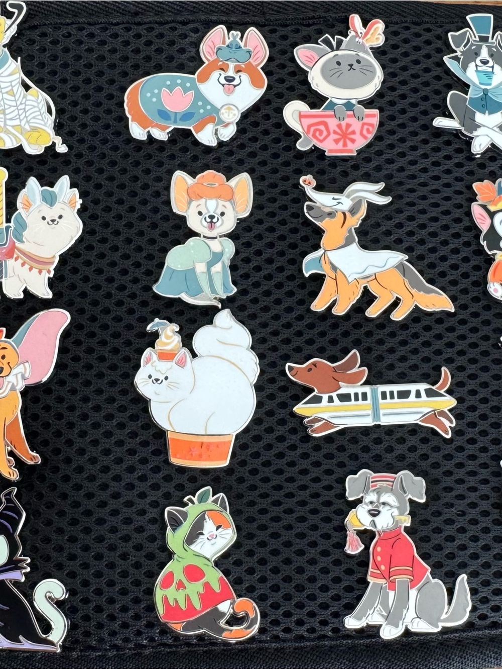 Cute Multicolor Small Pets Enamel Pin Set - Unbranded